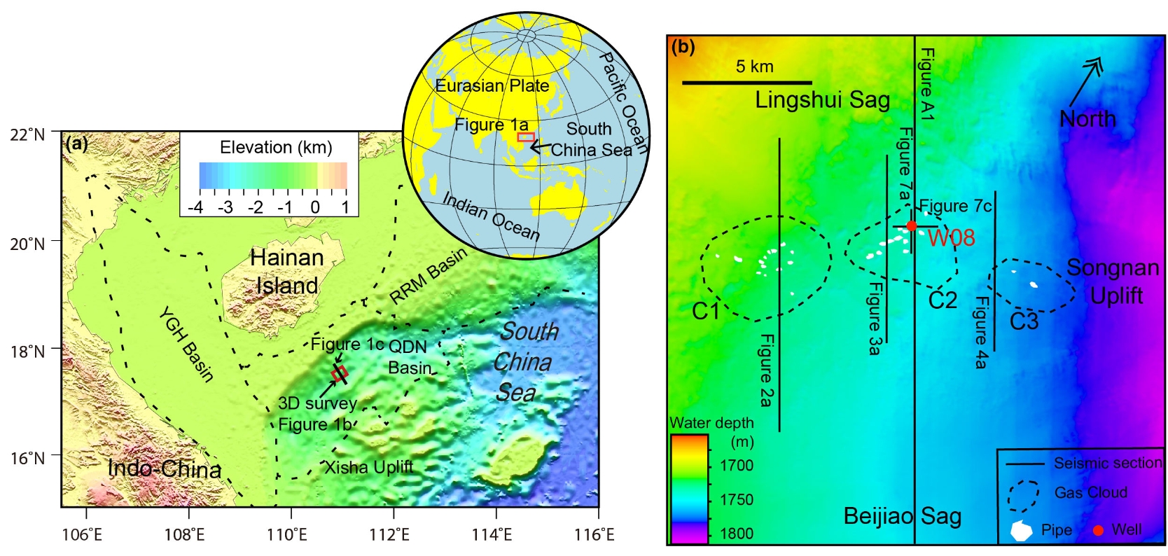 Basin Research: Submarine Landslides Regulating Methane Emissions in Deep Seas